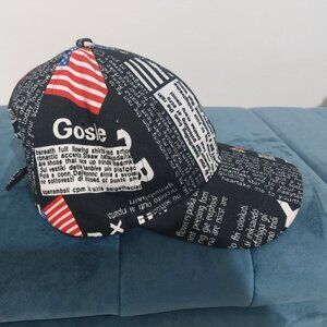 Simple Lightweight HAT CAP Multicolored Wordings Black White Everyday Casual Hat